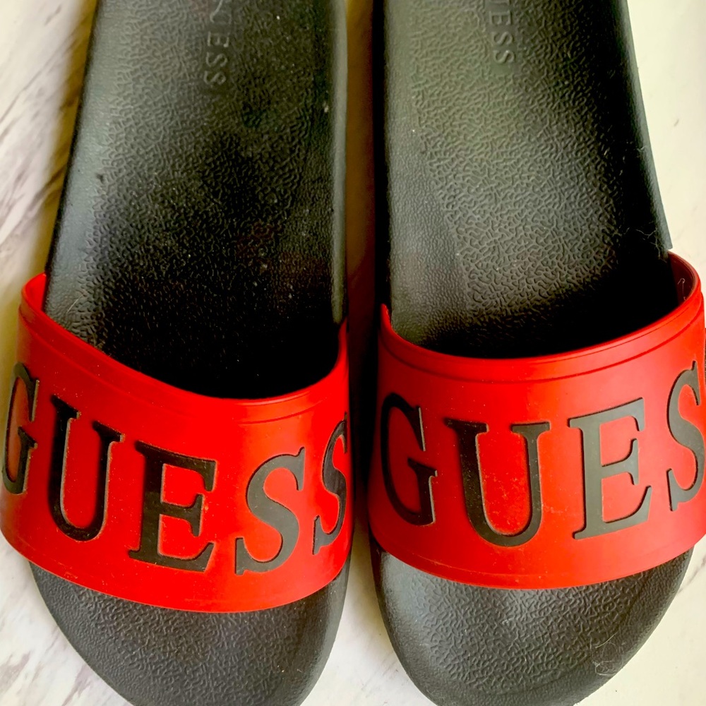 Guess mens sliders
